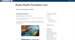 Desktop Screenshot of perahu.thetrekkers.com